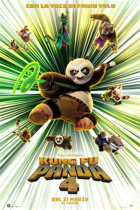 dove guardare kung fu panda 4